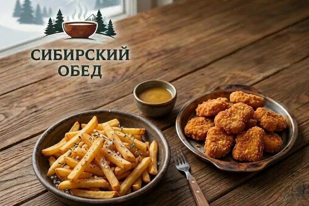 фри+наггетсы